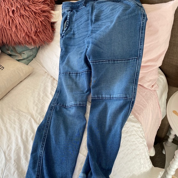 Denim Jogger Kids Size 14/15 Abercrombie & Fitch - Picture 3 of 5
